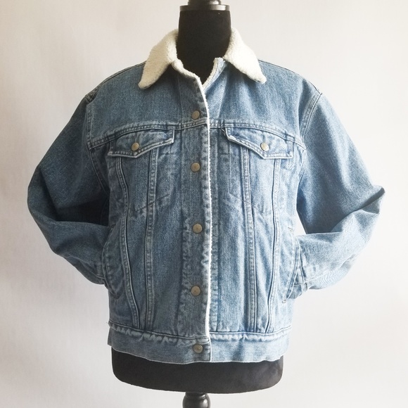 Lauren Ralph Lauren Other - Lauren Ralph Lauren Jean Jacket Fleece Lined Mens